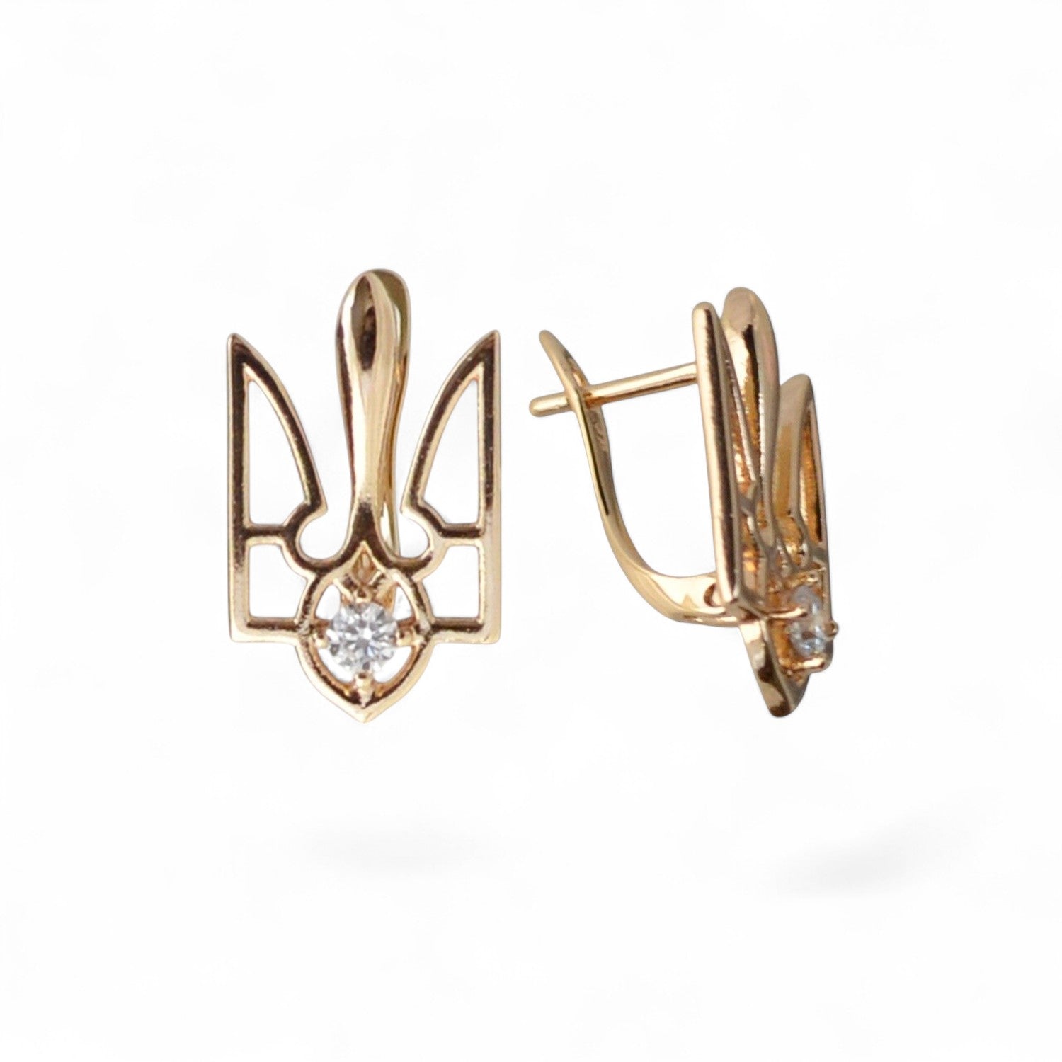 18k Gold Plated Earrings Trendy Jewelry Gift for Women
