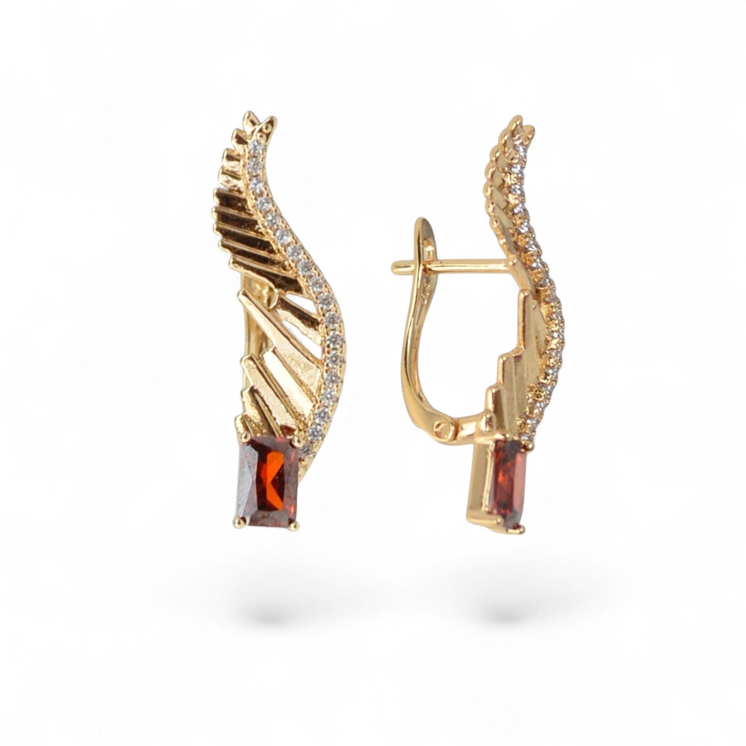 18k Gold Plated Earrings Anniversary Gift for Women