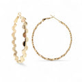 18k Gold Plated Earrings Elegant Jewelry for Office Wear