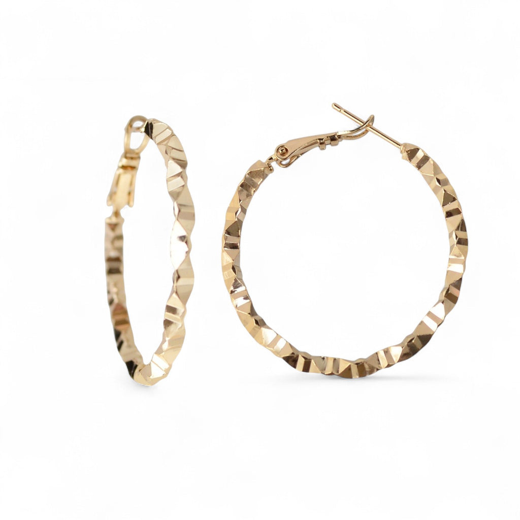 18k Gold Plated Earrings Stylish Jewelry for Parties Gift