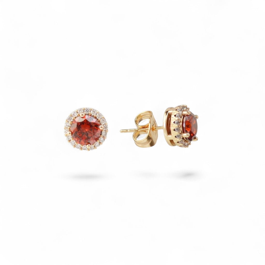 Stud Earrings - Gold Plated Earrings Minimalist Jewelry