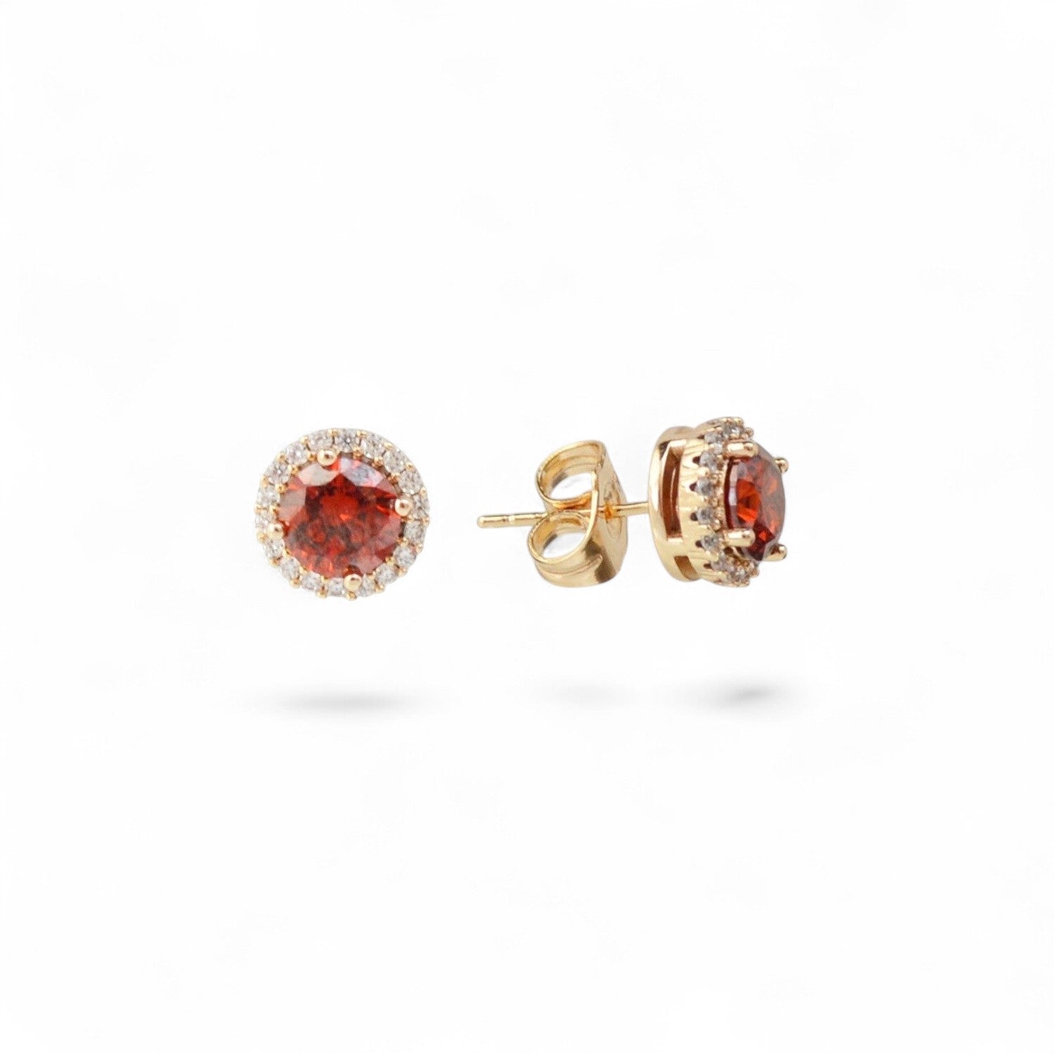 Stud Earrings - Gold Plated Earrings Minimalist Jewelry