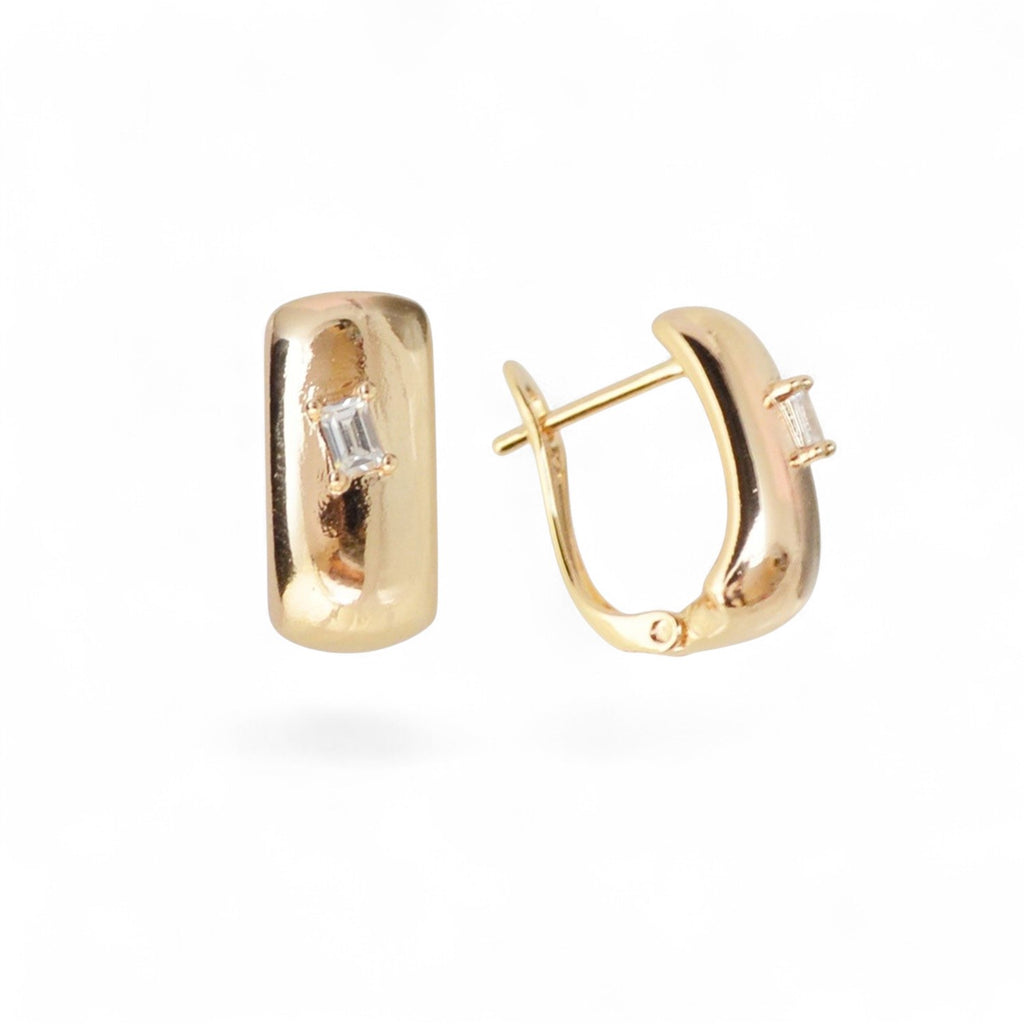 18k Gold Plated Earrings Dainty Gift for Girlfriend