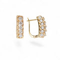 18k Gold Plated Earrings Stylish Everyday Earrings